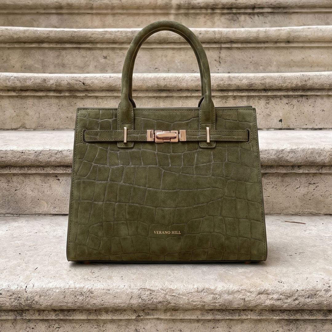 Marseille Suede Handbag