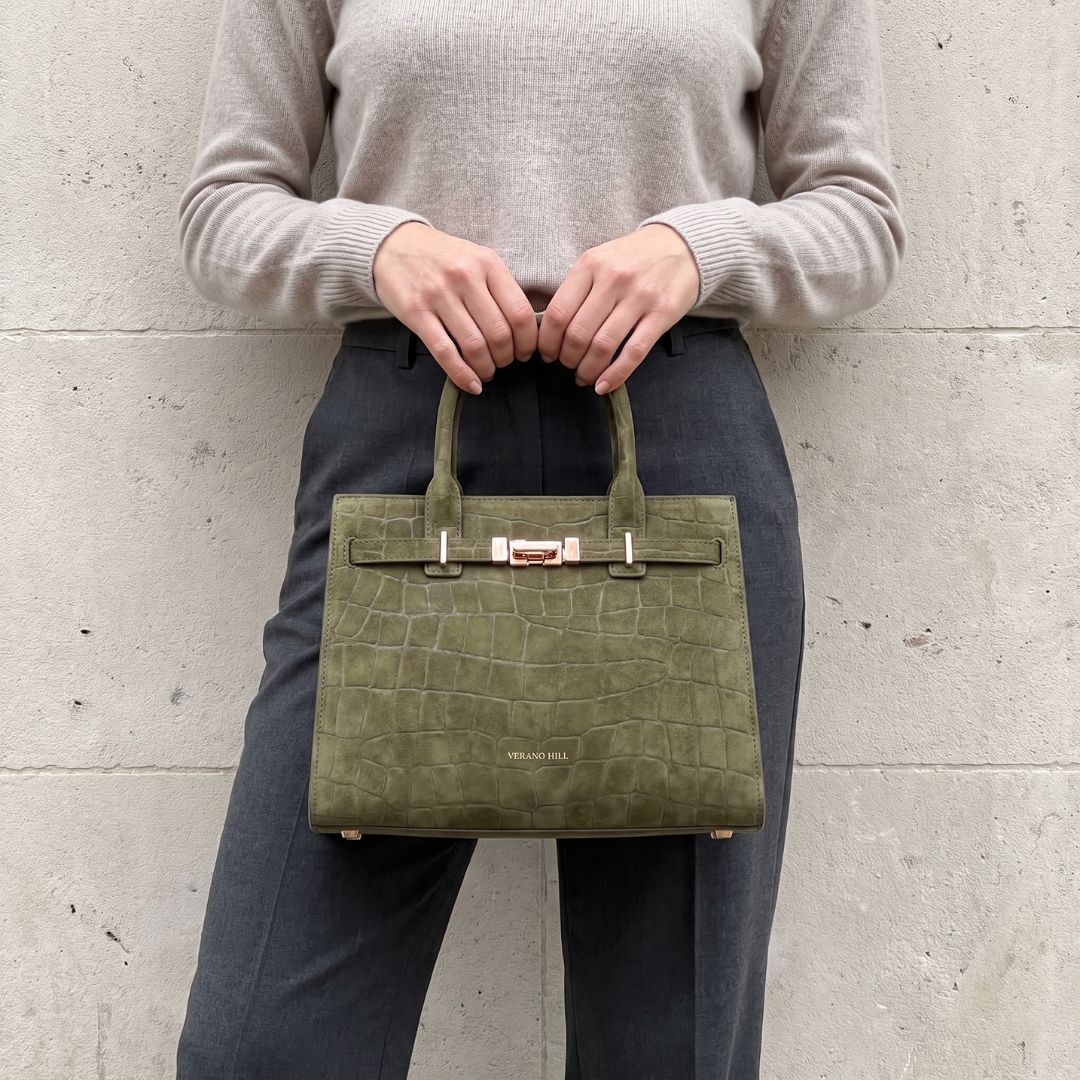 Marseille Suede Handbag