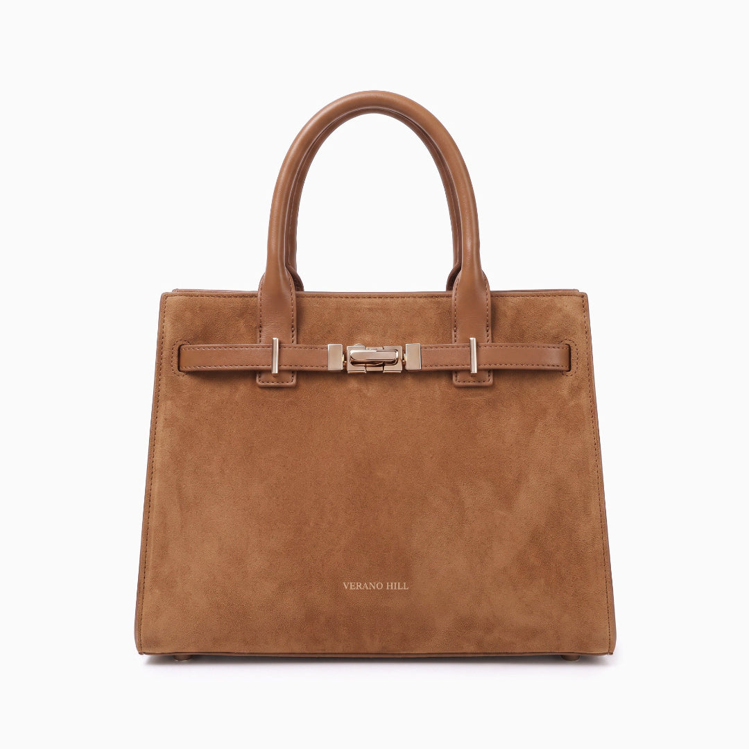 Mykonos Suede Handbag
