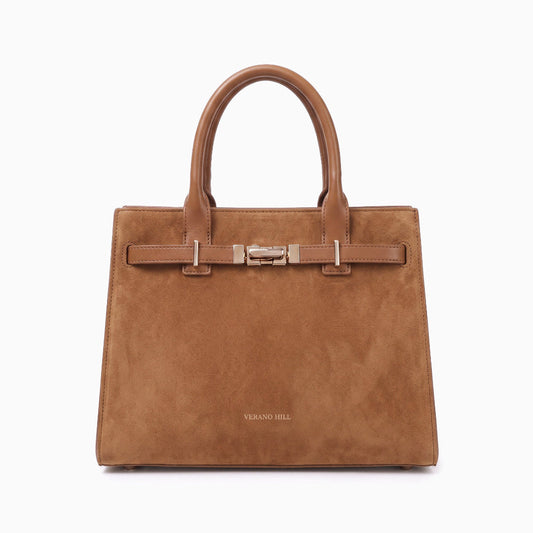 Mykonos Suede Handbag