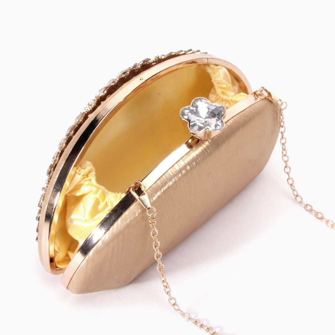 Mirana Half-Moon Minaudière