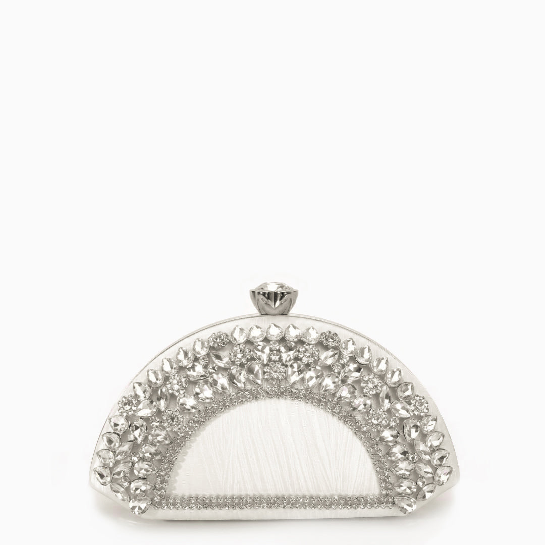 Mirana Half-Moon Minaudière