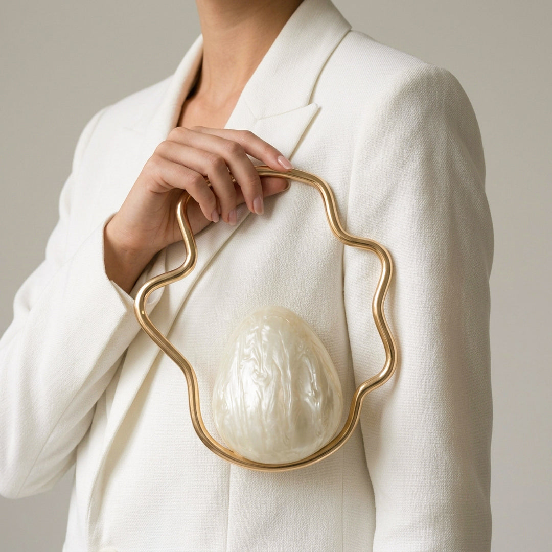 Ondine Pearlescent Handbag