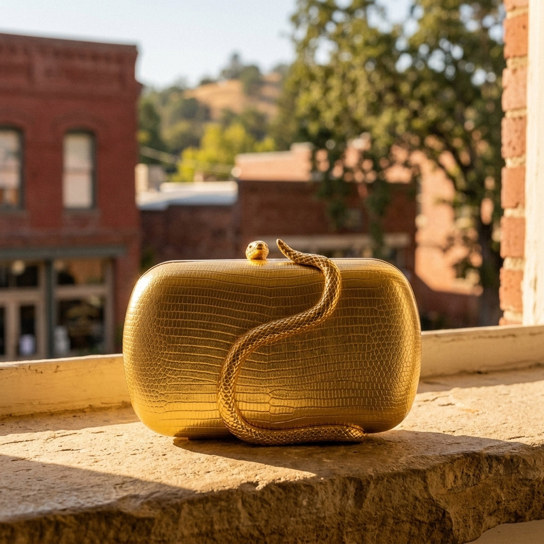 Ophira Serpent Clutch