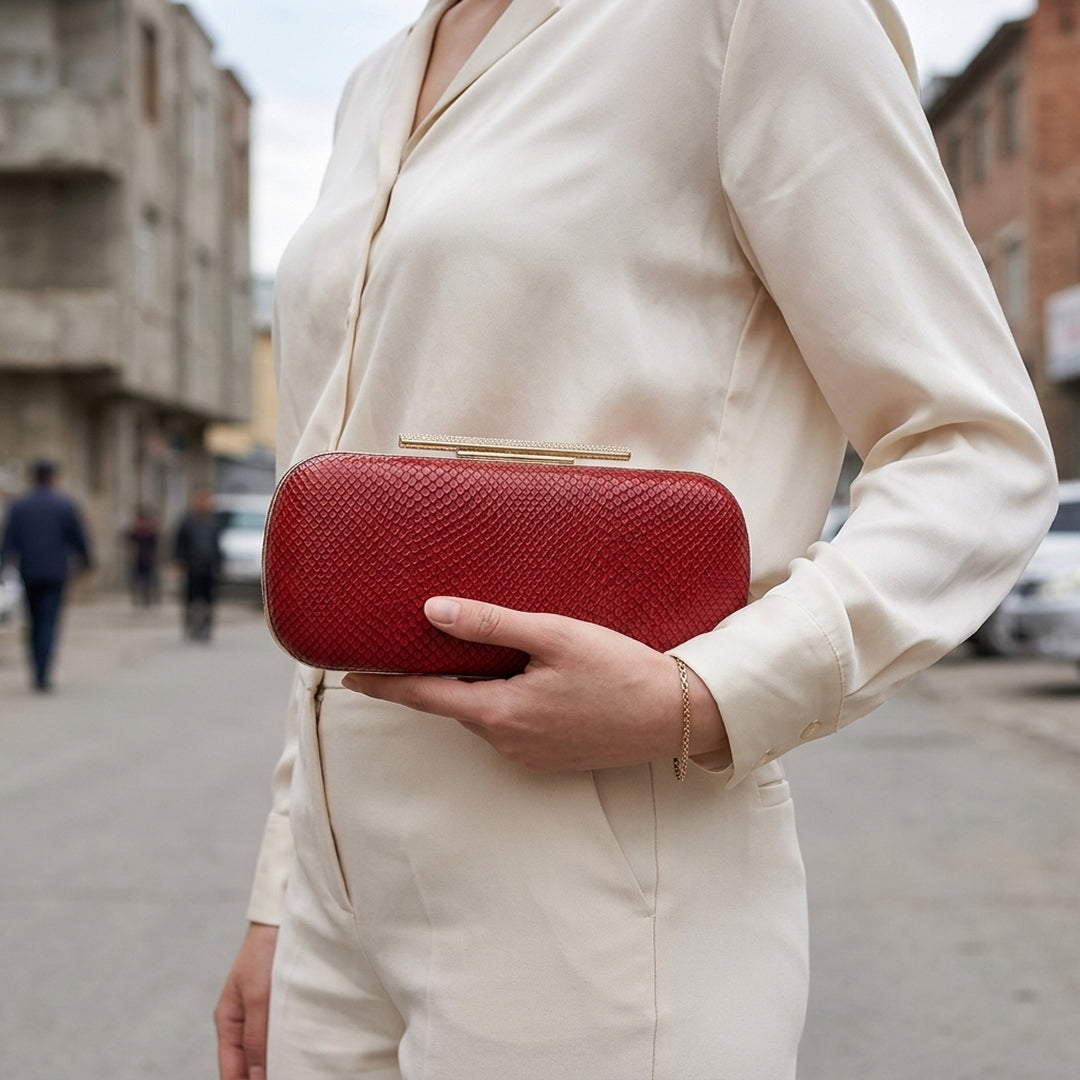 Philomena Box Clutch