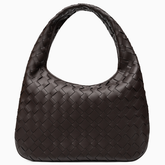 Elise Woven Shoulder Bag