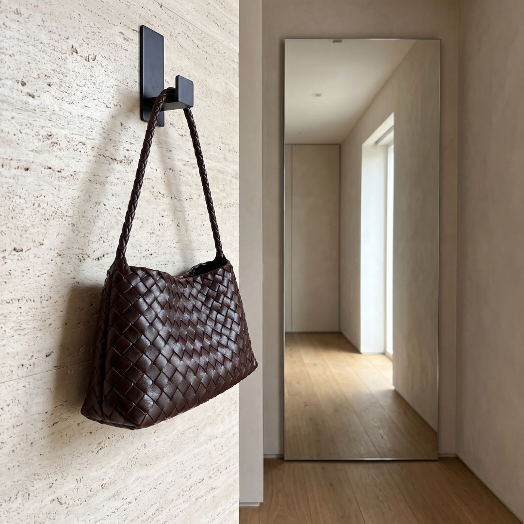 Tessa Woven Drawstring Shoulder Bag