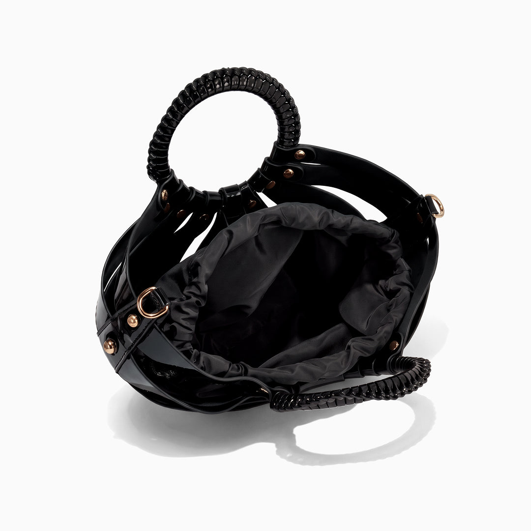 Théodalie Glossy Shoulder Bag