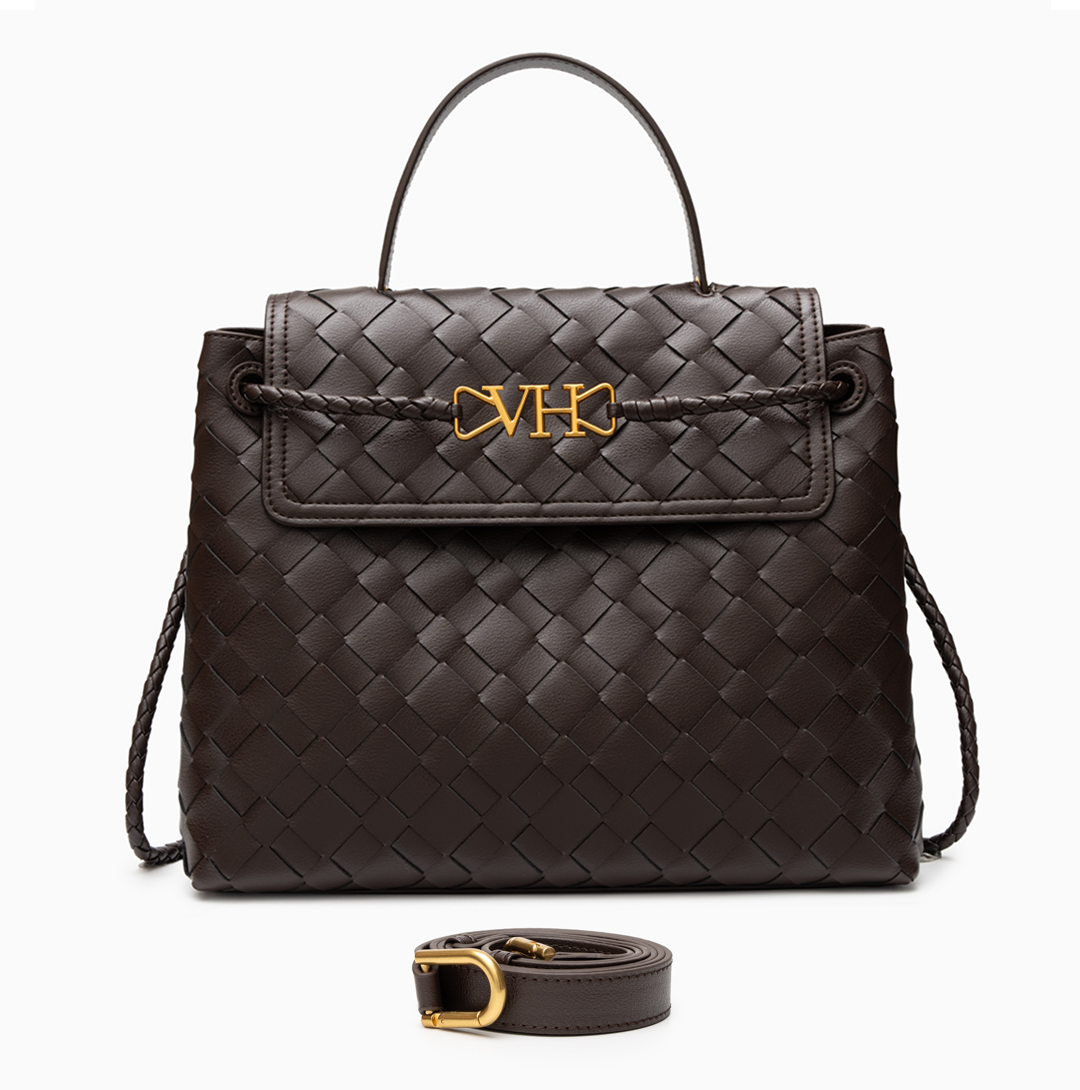 VH Signature Flap Handbag