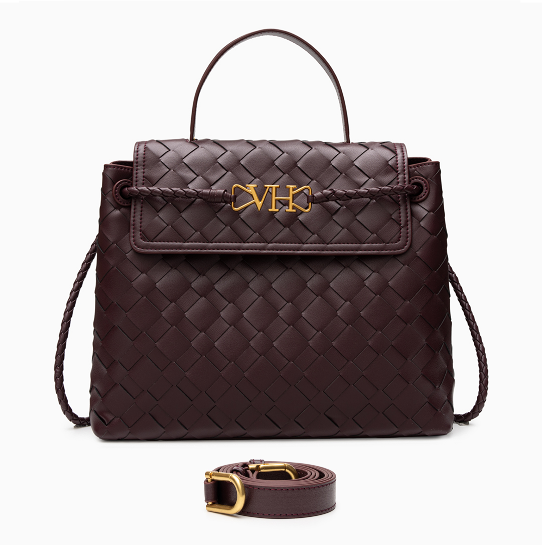 VH Signature Flap Handbag