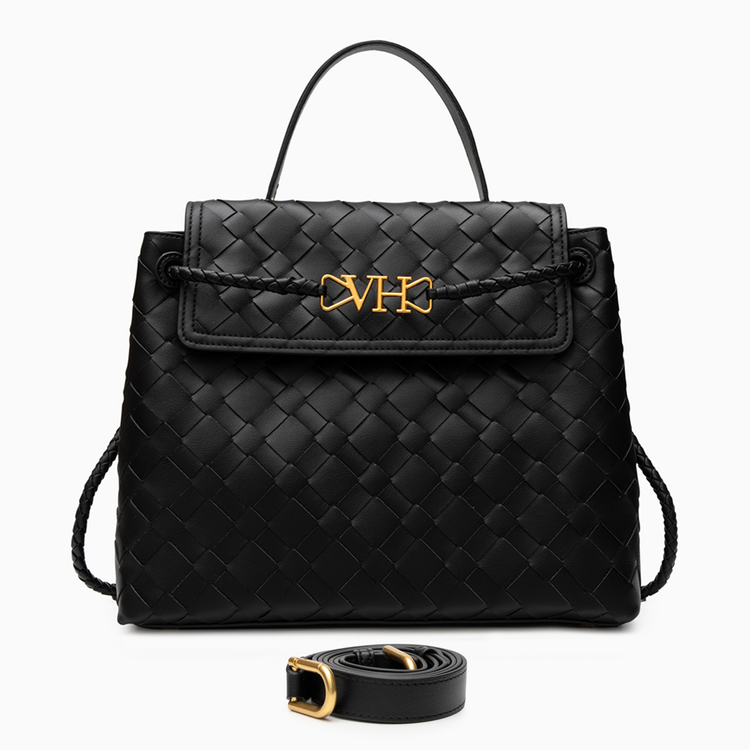 VH Signature Flap Handbag