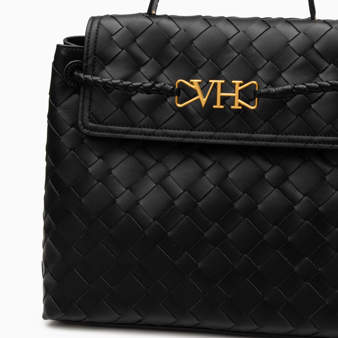 VH Signature Flap Handbag