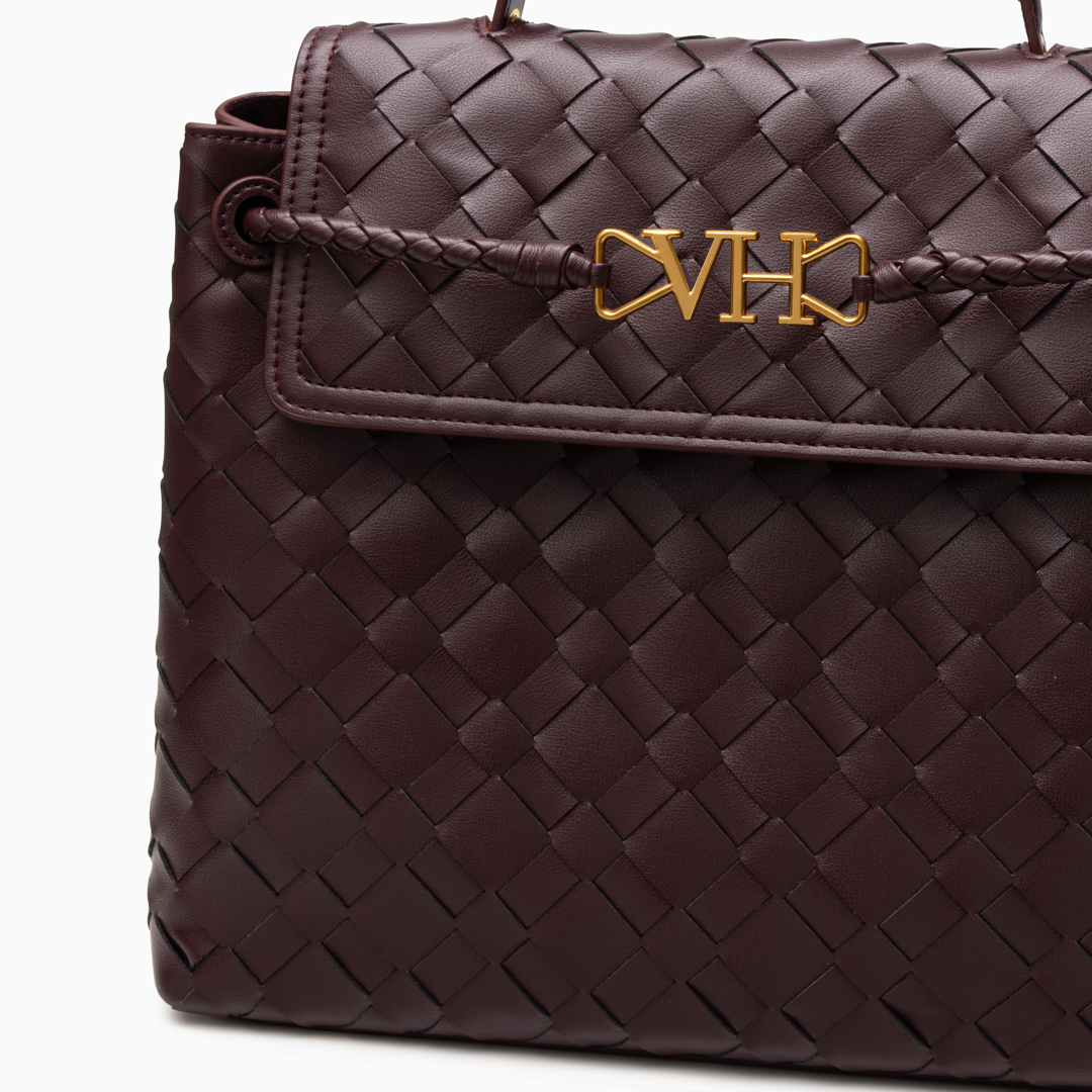 VH Signature Flap Handbag