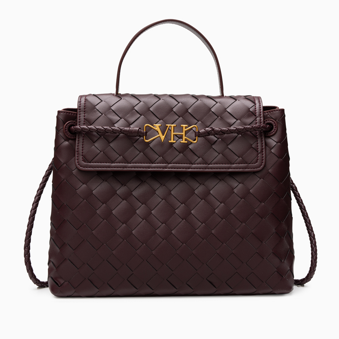 VH Signature Flap Handbag