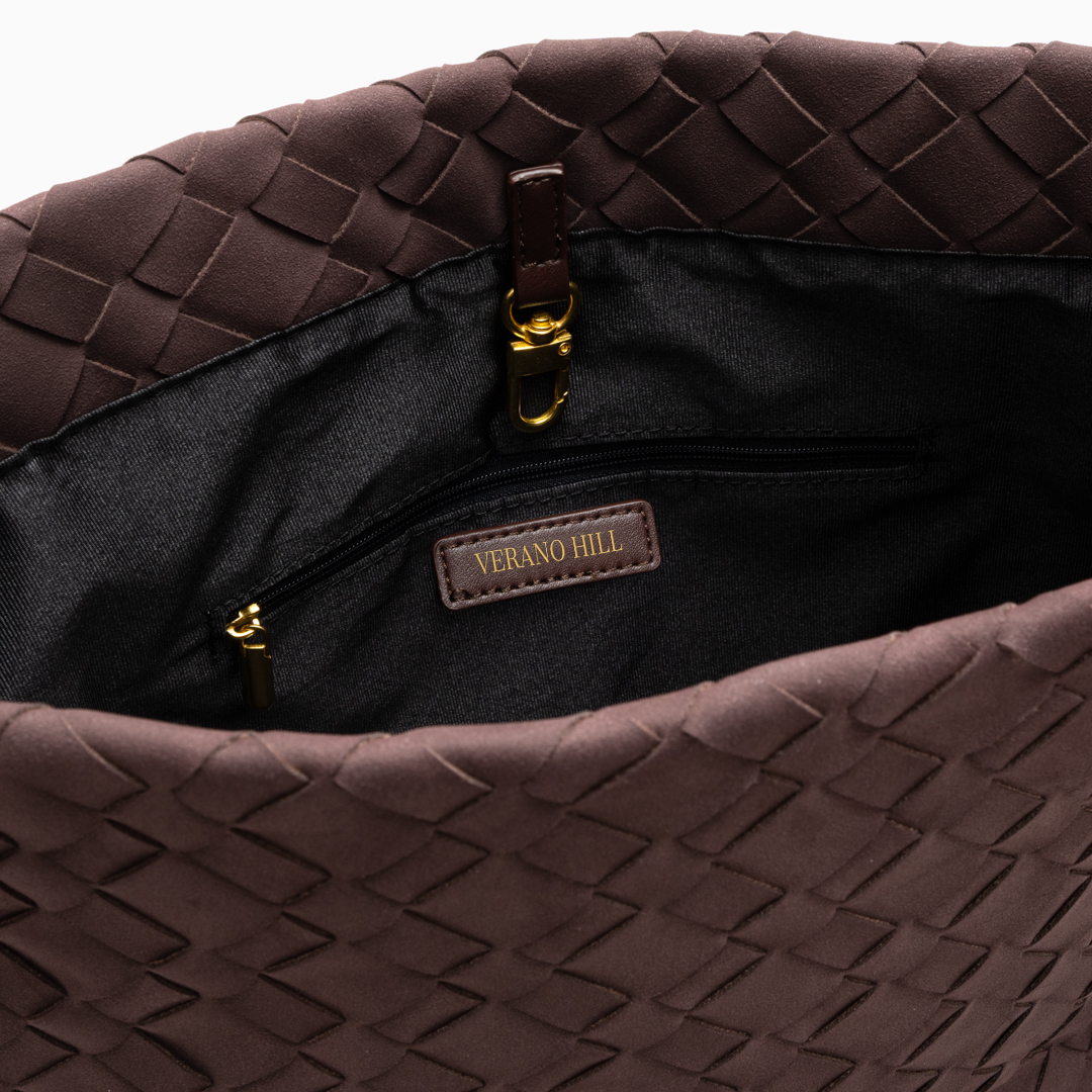 Nola Woven Shoulder Bag