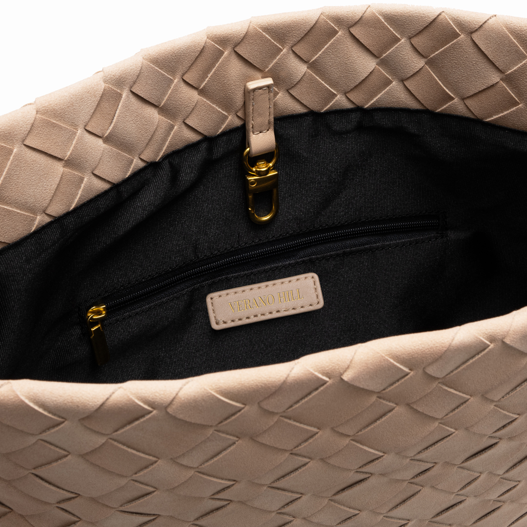 Nola Woven Shoulder Bag