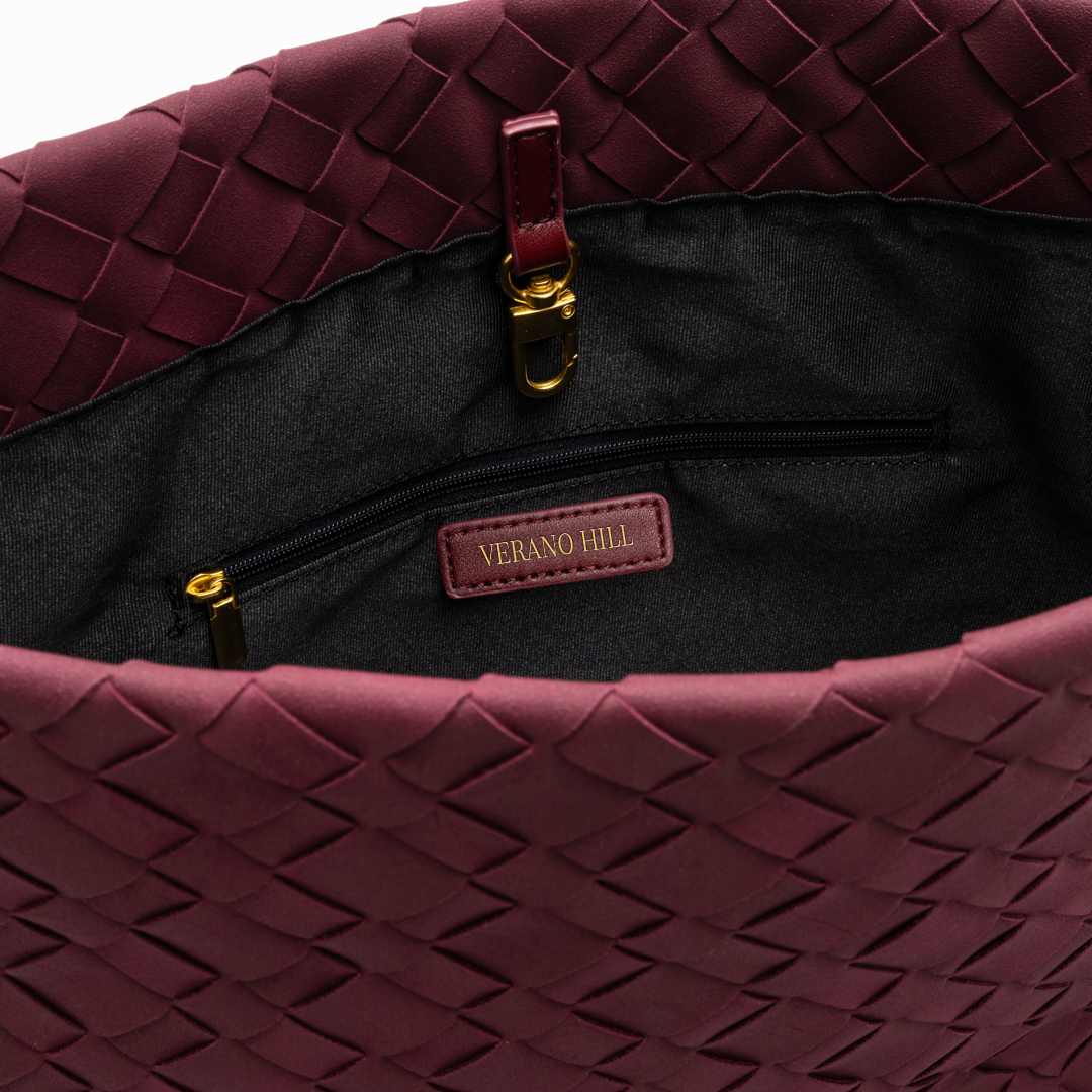 Nola Woven Shoulder Bag