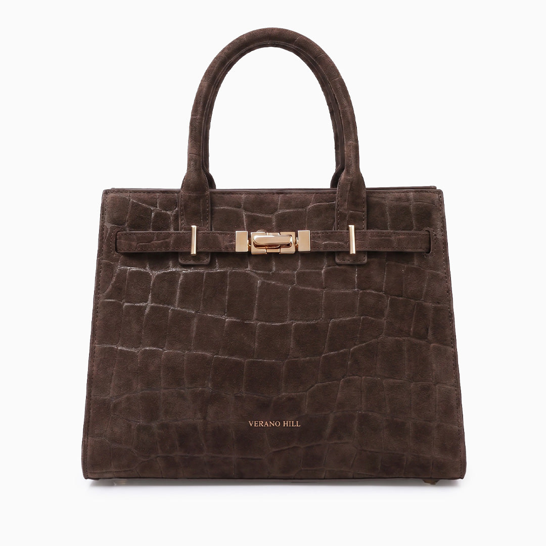 Marseille Suede Handbag