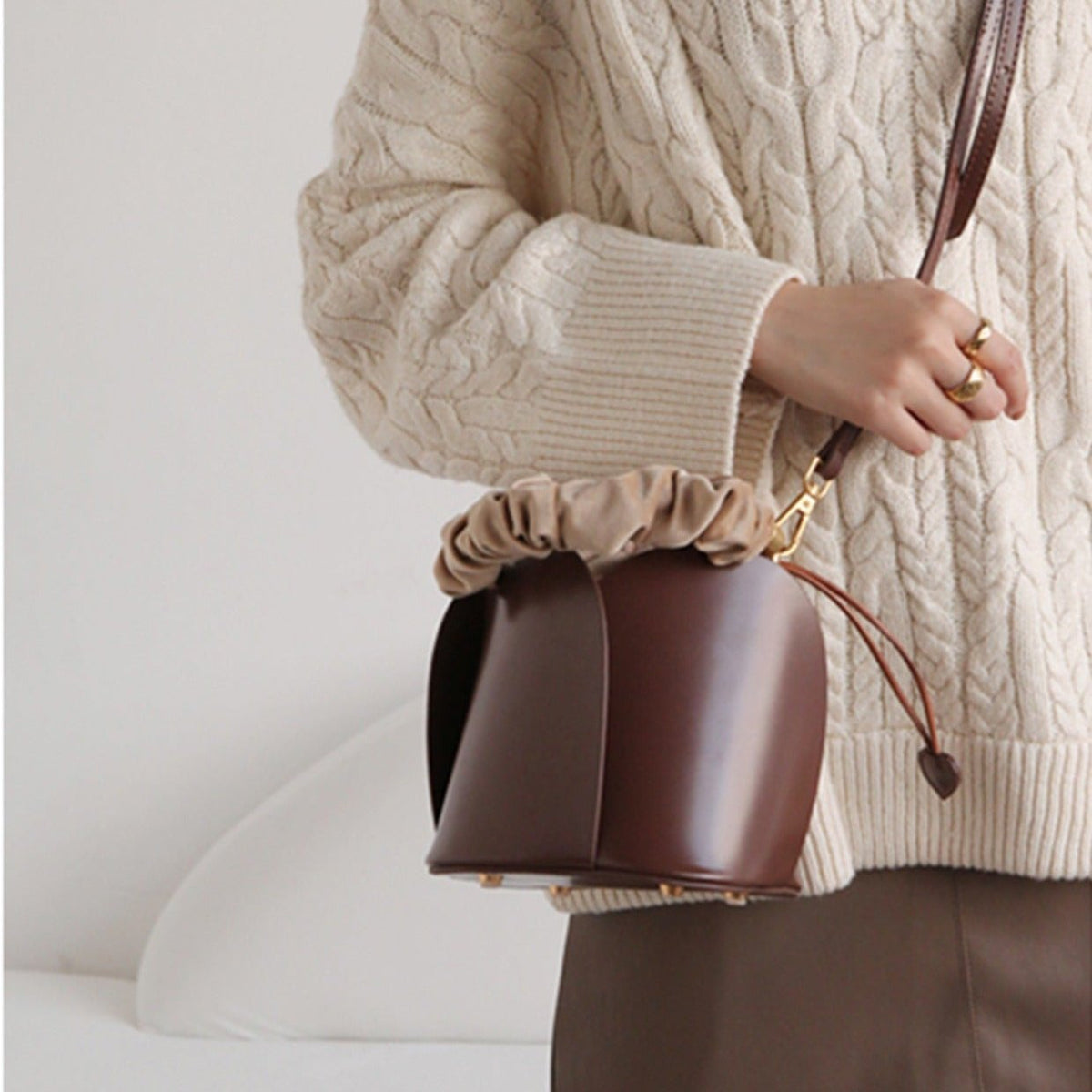 Willow Bucket Handbag